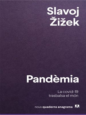 cover image of Pandèmia